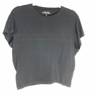 Kate Spade Saturday Black T Shirt Womens Size XS